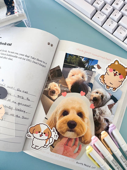 MyPawPrints - Dog Keepsake, Activity Book and Album