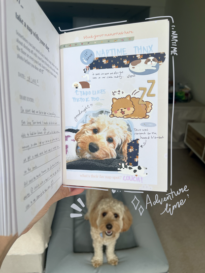 My Paw Prints - Dog Keepsake, Activity Book and Album